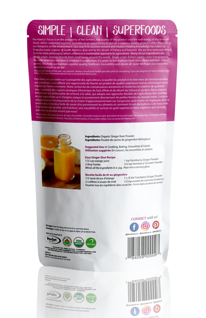 Organic Ginger Powder 100g