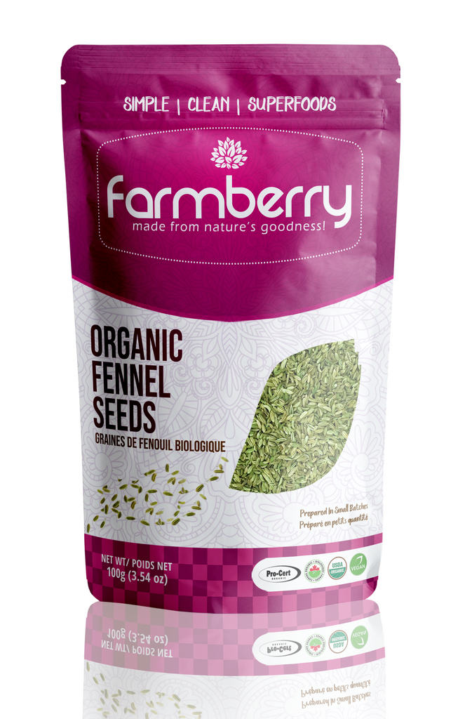 Organic Fennel Seeds 100g